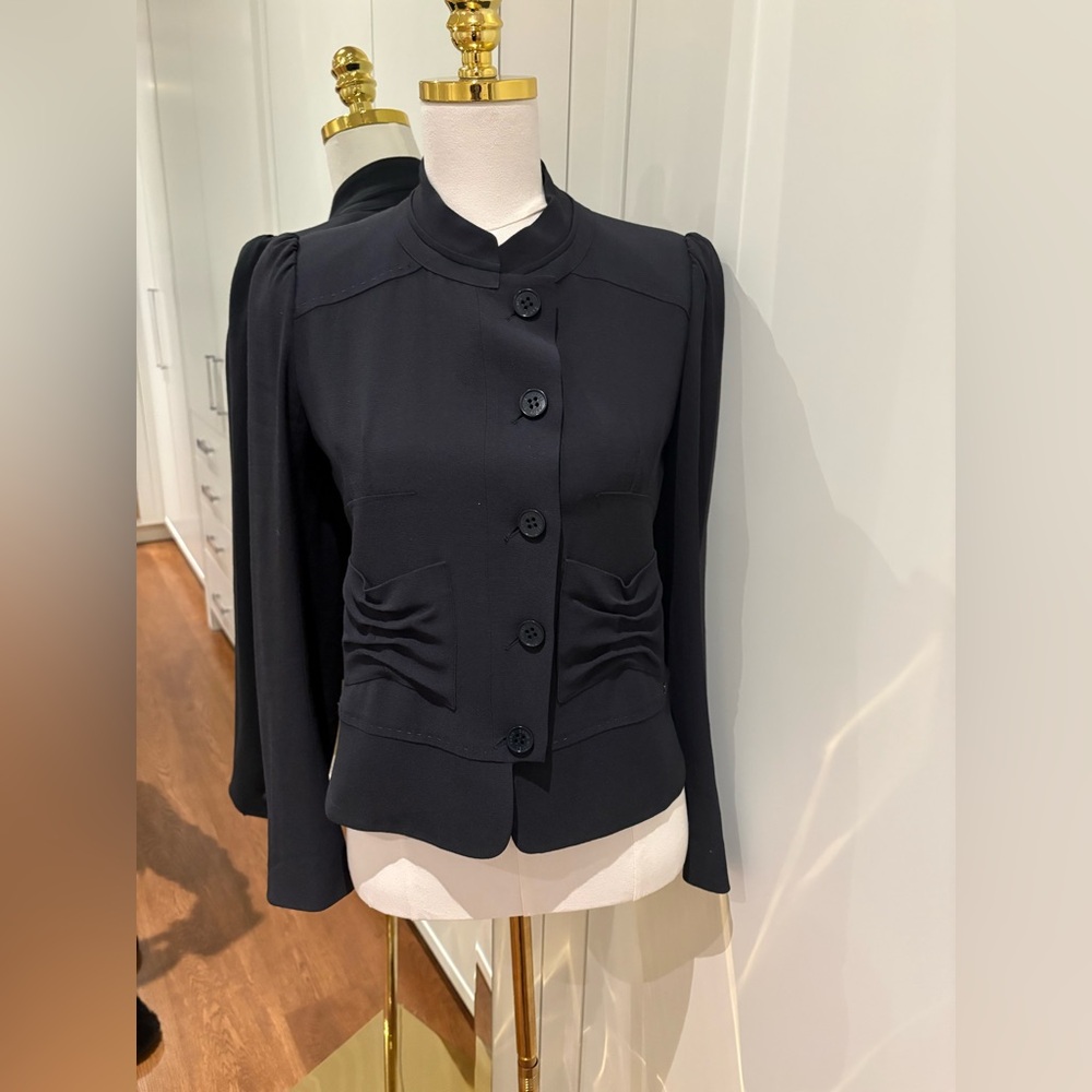 FINAL SALE - Sonia Rykiel navy military style blazer
